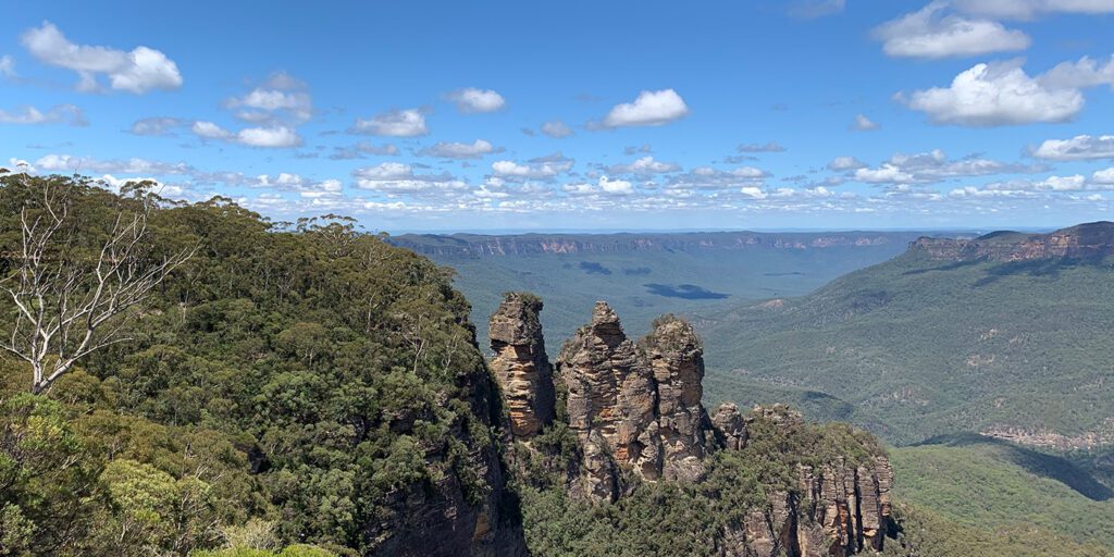 The Blue Mountains, outside Sydney